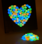Preview: Glow in the dark stones, 50 or 100 pc