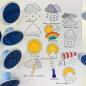 Preview: SUNNYSUE - Giant Stamps "Weather", 12pcs.