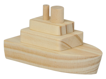 Construction Kit "Steamboat", Set of 2