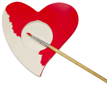 Tealight Holder "Heart", Set of 3