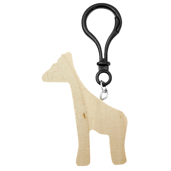 Holz-Schlüsselanhänger "Tiere", 12-tlg.
