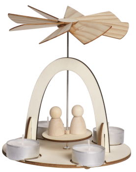 Construction Kit "Tealight Holder Pyramid", 1pc.