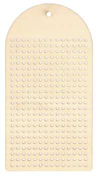 Holztäfelchen zum Sticken, 6er Set