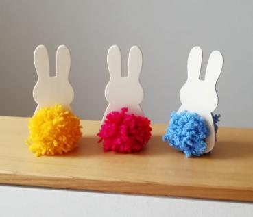 Napkin Ring "Easter bunny", Set of 6