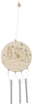SUNNYSUE - Wind Chimes "Winter Wonderland 2", 1pc.