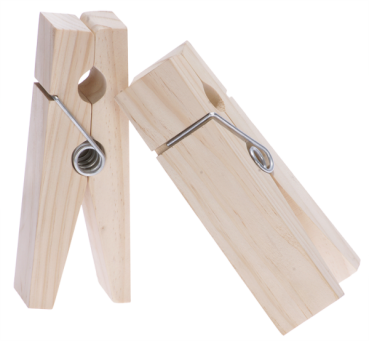 Riesen-Holzklammer