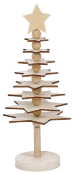 Holzaufsteller "Sternenbäumchen"