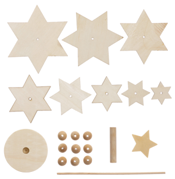 Holzaufsteller "Sternenbäumchen"