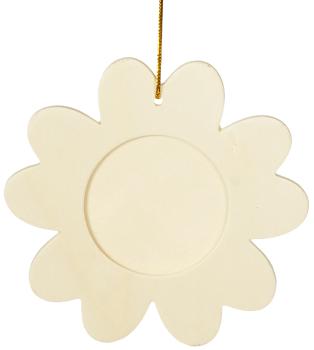 Holz-Bilderrahmen "Blume"