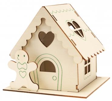 DIY gingerbredmans house, 3 pcs