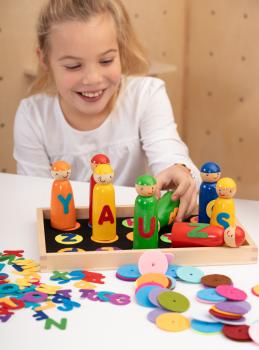 Felt Letters "Self-Adhesive", 300pcs.