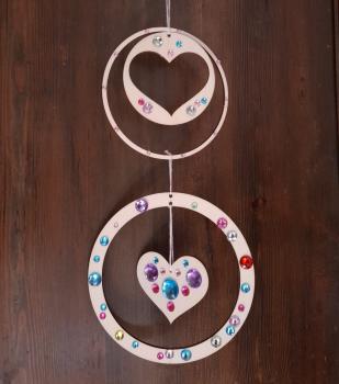 Moiblé hearts, Set of 3