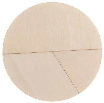 Holzformen Bruchrechen-Set blanko, 51-tlg.