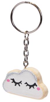 keychain cloud, set of 24 pcs