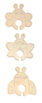 Preview: Pompon-Flatterlinge, 12er Set