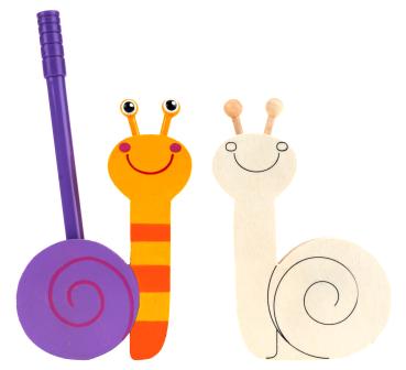 Preview: Stifthalter Schnecke, 2er Set