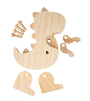 Holz-Bausatz Dino, 1 Stpück