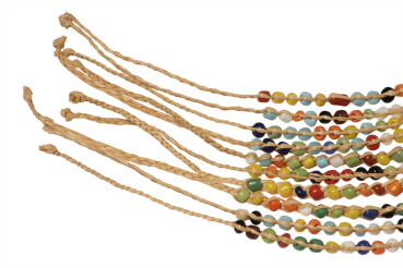 Flecht-Armbändchen "Multicolor", 10er Set