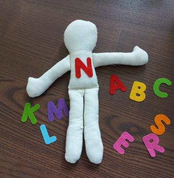 Cotton Doll, 1pc.