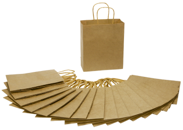 Paperbag nautre, big, 20 pieces