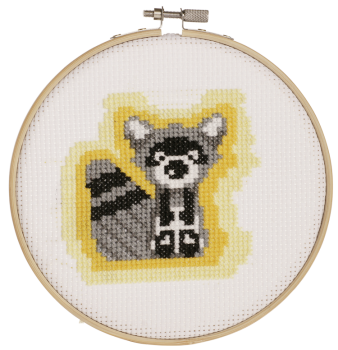 Cross-Stitching Set "Willy The Raccoon", 1pc.