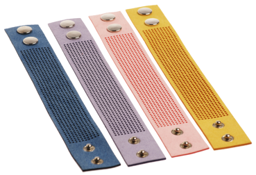 Kunstleder-Armbänder "Individuell", 4er Set