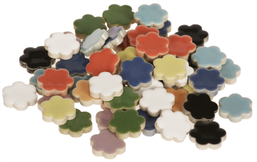 Mosaiksteine "Blumen", 100g