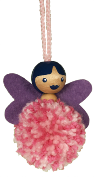 Bastelwerkzeug "Pompom-Maker", 8tlg. für 4 Größen