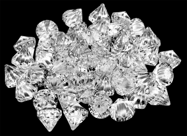 Acryl-Diamanten 50 Stück
