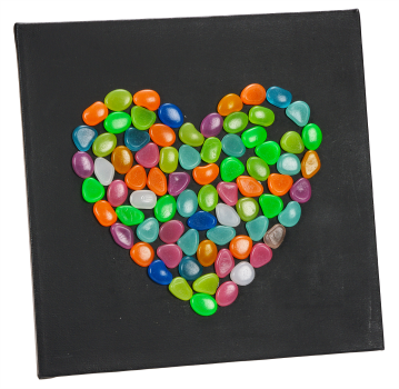 Glow in the dark stones, 50 or 100 pc