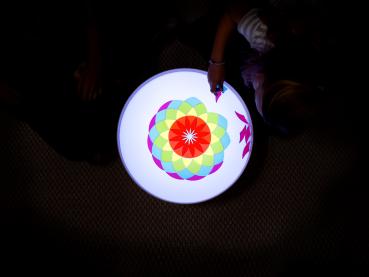 Acrylformen Großes Mandala, 61-tlg.