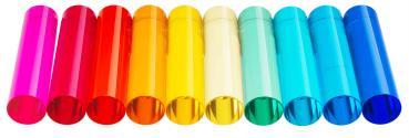 Acryl Zylinder 10-tlg.