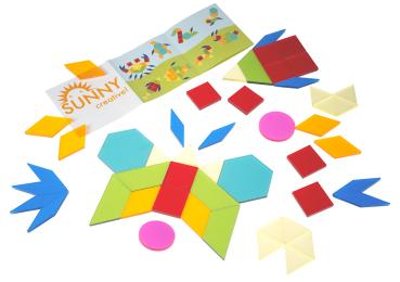 Acryl Formen Legespiel, 49-tlg.