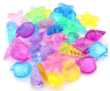 Kunststoff Muscheln, 500g