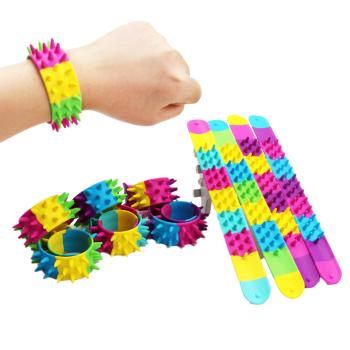 Schnapp-Armband Stachel, 4er Set