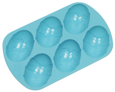 Silicone Baking Mould "Easter Eggs", 1pc.
