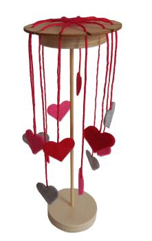 Felt hearts 300 pcs.