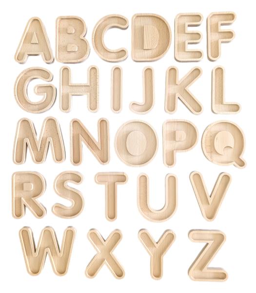 Buchstabenschalen A-Z 26 tlg.