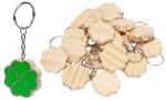 keychain, clover, set of 24 pcs