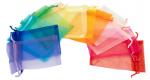 Organzabags rainbow, set of 12
